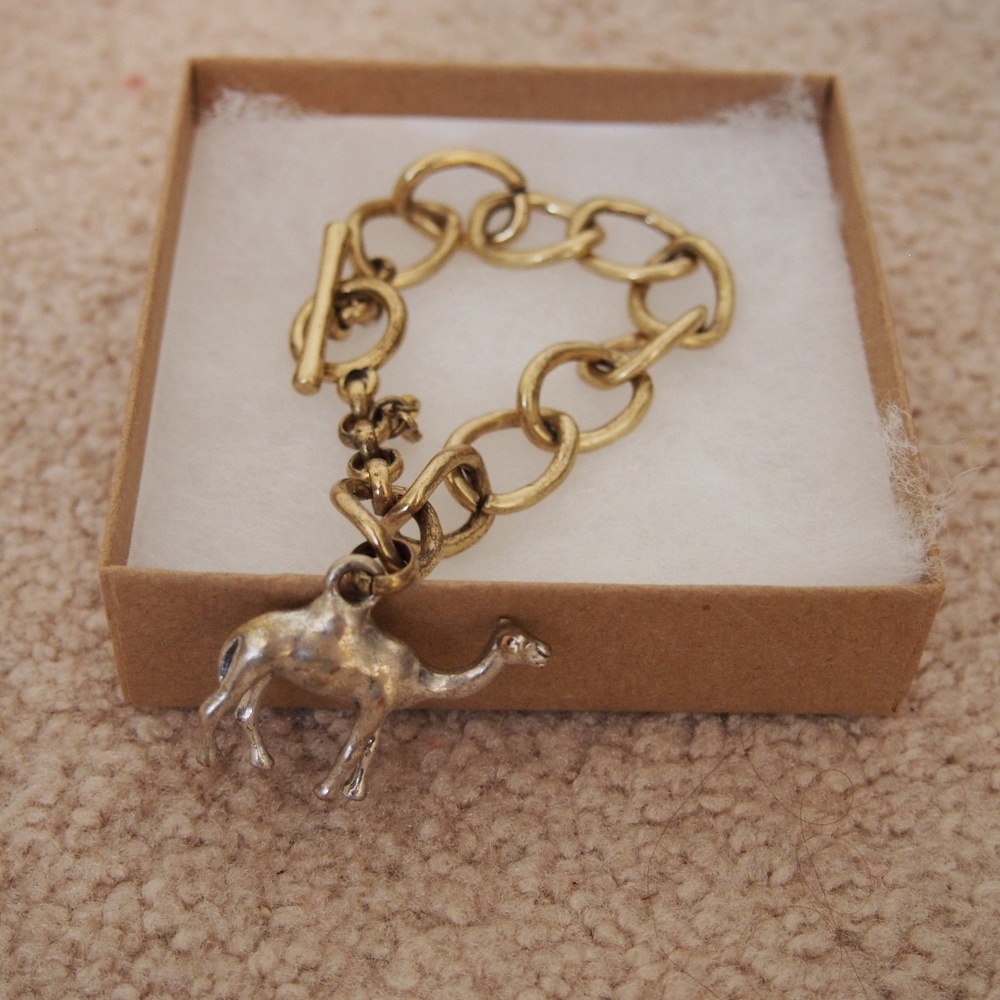 Gold and Silver Lucky Brand Chain Bracelet
